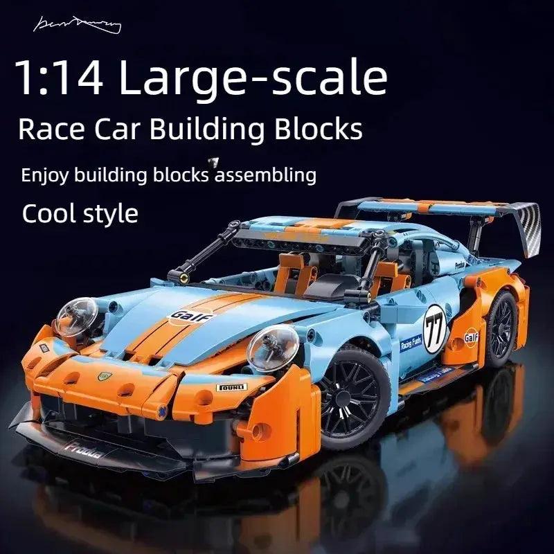  City Racing Vehicle Building Bricks Super Racer Toy Abs -  ToylandEU™