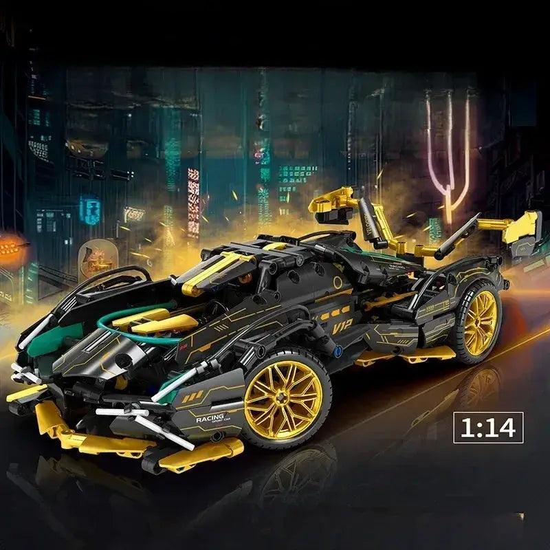  City Racing Vehicle Building Bricks Super Racer Toy Abs -  ToylandEU™