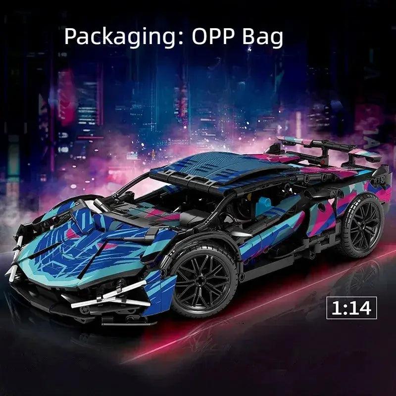  City Racing Vehicle Building Bricks Super Racer Toy Abs -  ToylandEU™