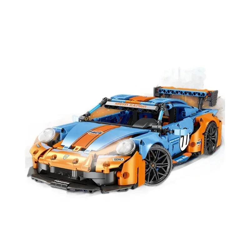 City Racing Vehicle Building Bricks Super Racer Toy - ToylandEU