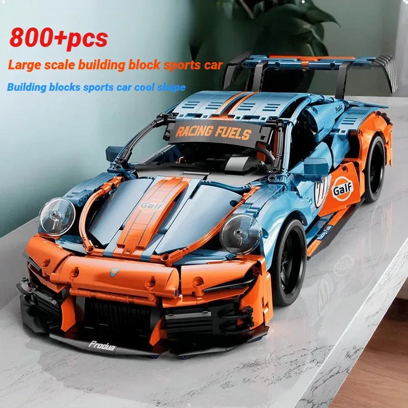 City Racing Vehicle Building Bricks Super Racer Toy - ToylandEU