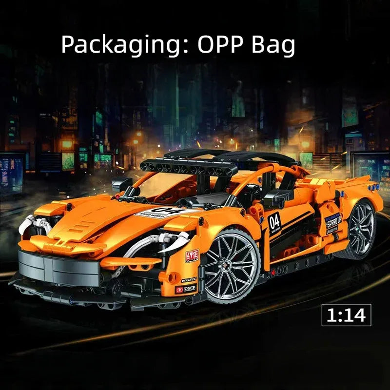 City Racing Vehicle Building Bricks Super Racer Toy - ToylandEU