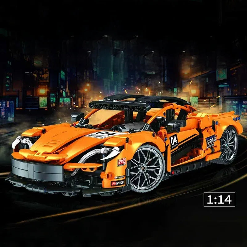 City Racing Vehicle Building Bricks Super Racer Toy - ToylandEU