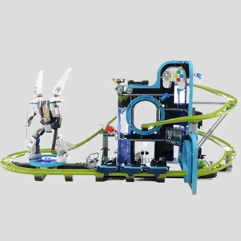 City Roller Coaster Building Blocks Set For Kids Creative Play - ToylandEU