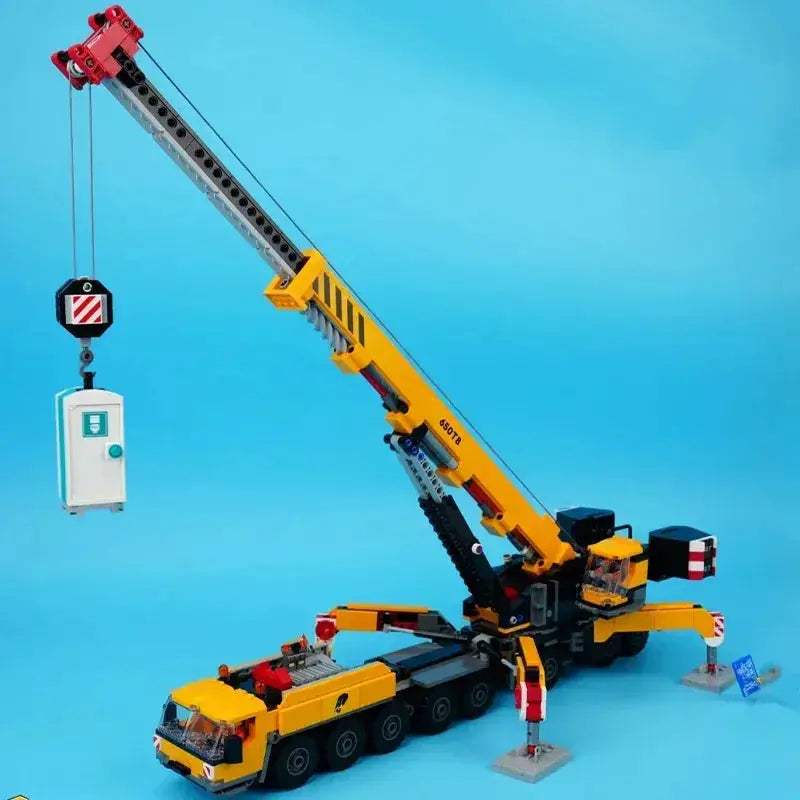 City Series Building Blocks Crane Hoist Toy For Kids - ToylandEU