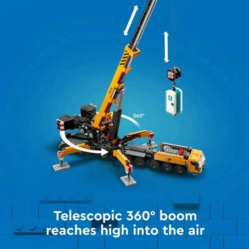 City Series Building Blocks Crane Hoist Toy For Kids - ToylandEU