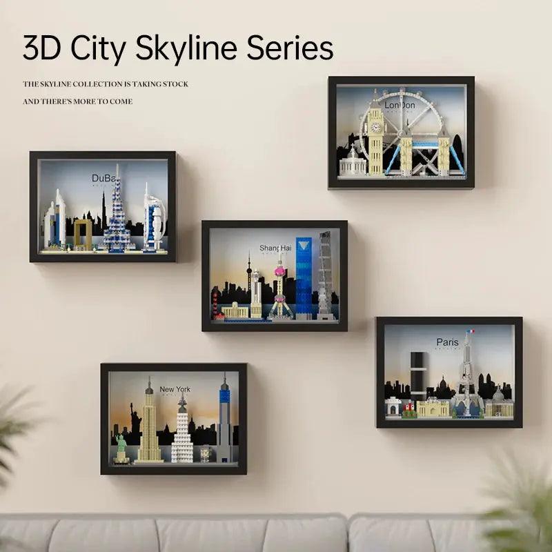  City Skyline Architecture Building Blocks Kit For Kids -  ToylandEU™