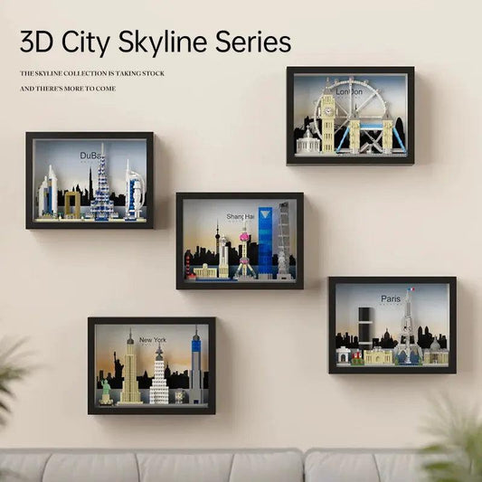  City Skyline Architecture Building Blocks Kit For Kids -  ToylandEU™