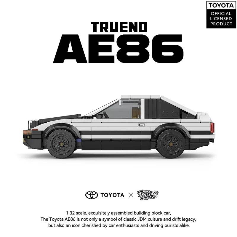 City Speed Champion Technical AE86 Car Building Blocks Toys - ToylandEU