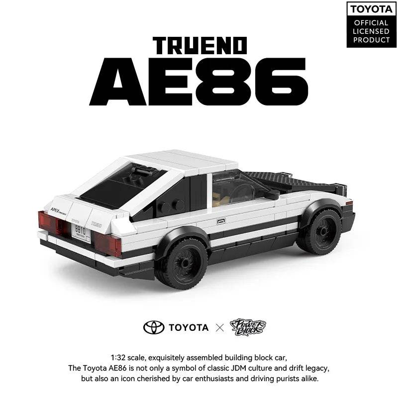 City Speed Champion Technical AE86 Car Building Blocks Toys - ToylandEU