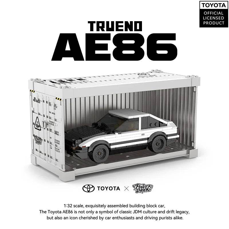 City Speed Champion Technical AE86 Car Building Blocks Toys - ToylandEU