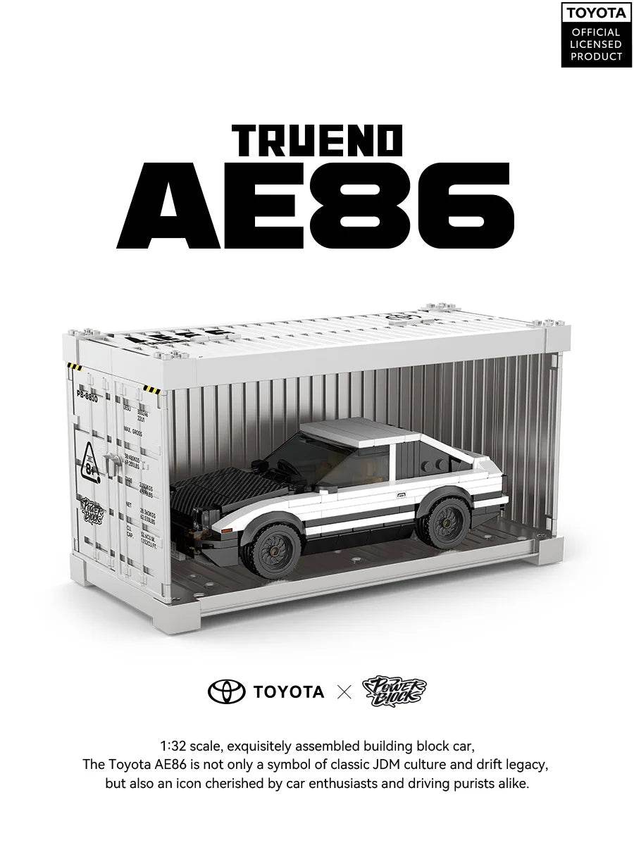 City Speed Champion Technical AE86 Car Building Blocks Toys - ToylandEU