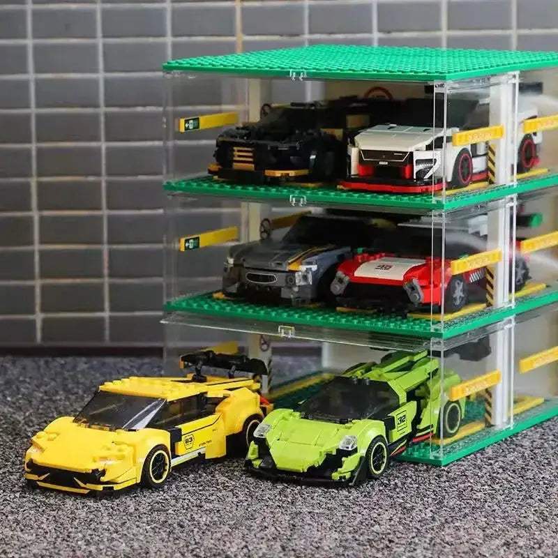 City Speed Champions Building Blocks For DIY Supercar Garage - ToylandEU