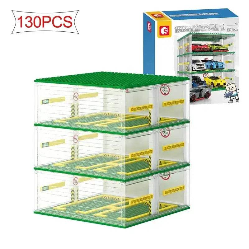 City Speed Champions Building Blocks For DIY Supercar Garage - ToylandEU