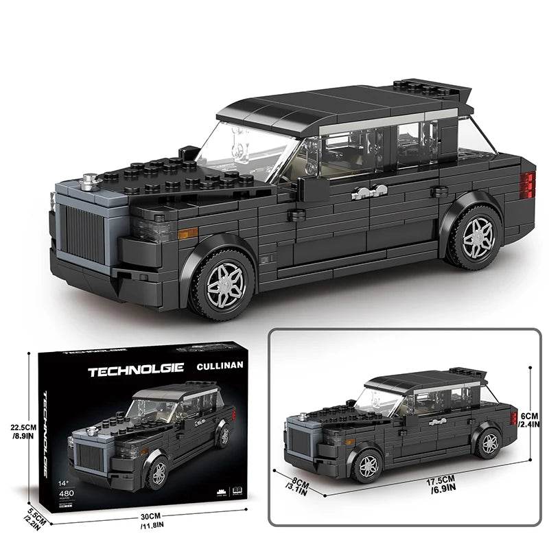 City Sports Car Series Building Blocks Speed Champion Racing Car Model Bricks Kit Boy DIY Puzzle Toys Kids Adults Holiday Gift - ToylandEU