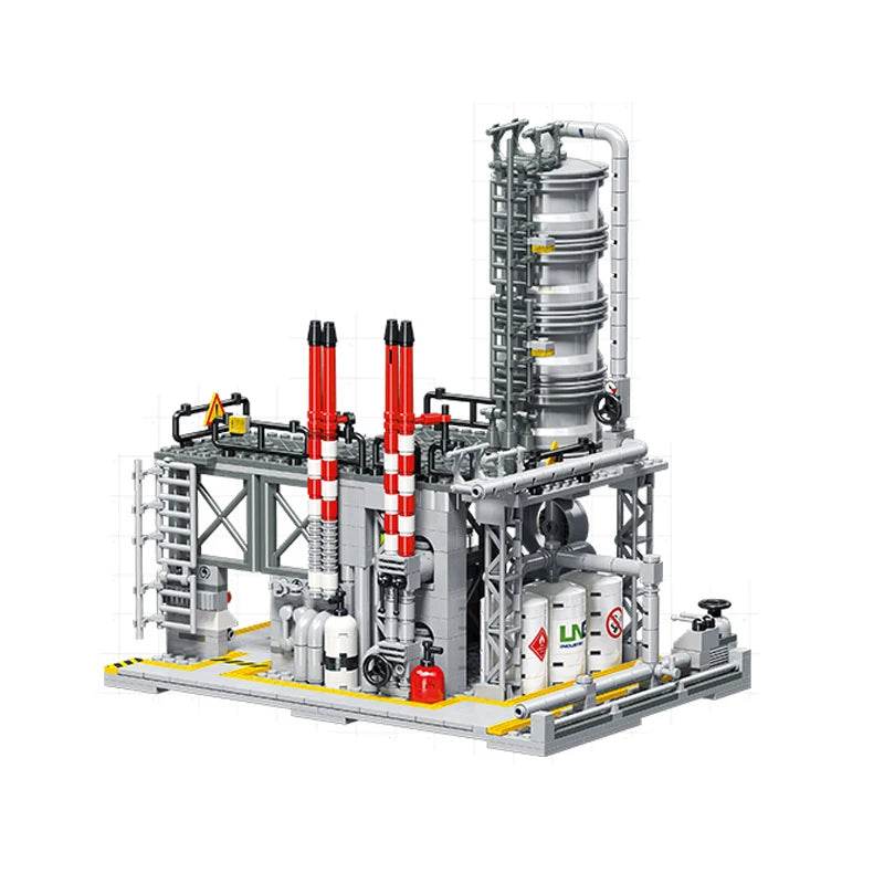 City Street View Building Blocks Natural Gas Storage Center - ToylandEU