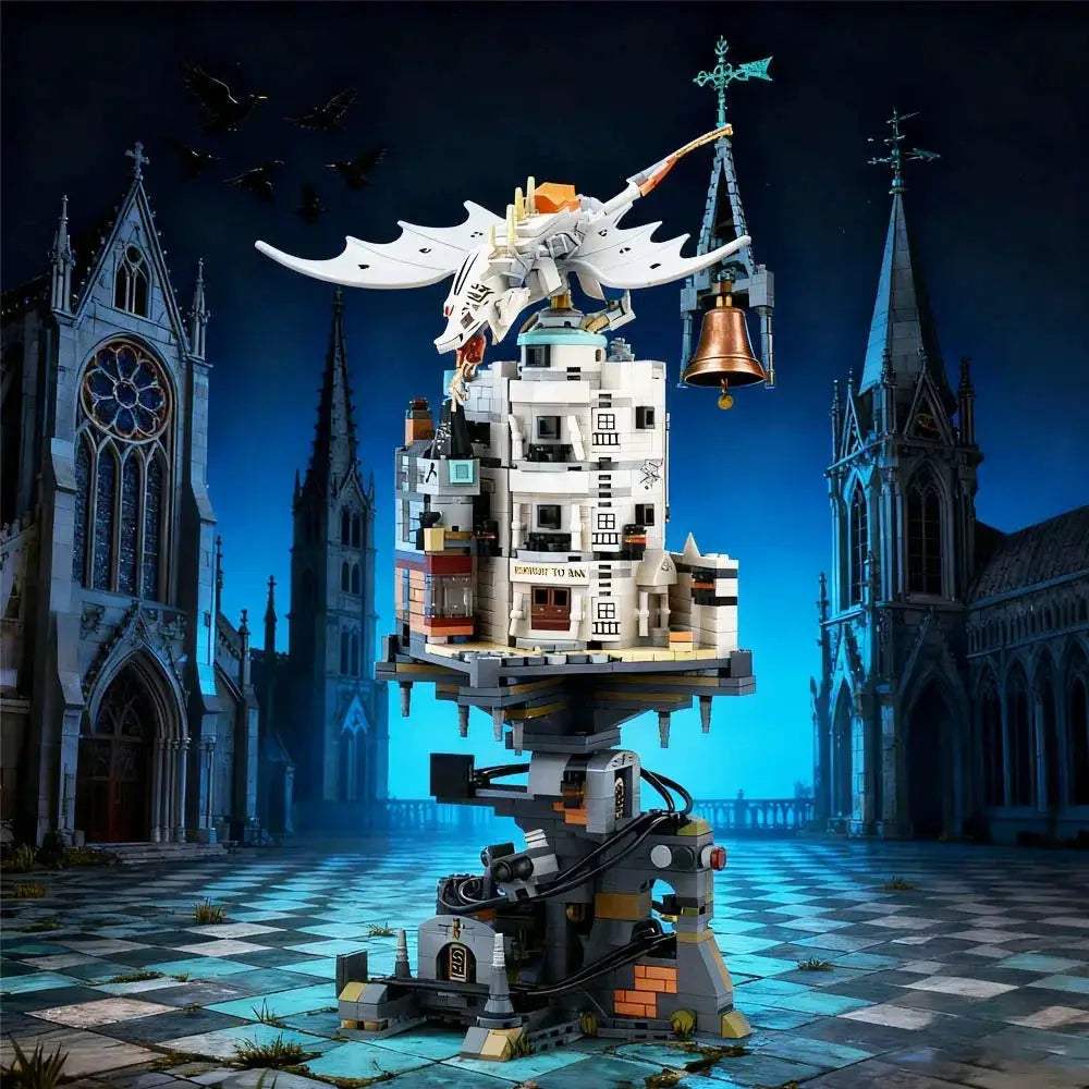 City Street View Building Blocks Set For Modular Home Decor - ToylandEU