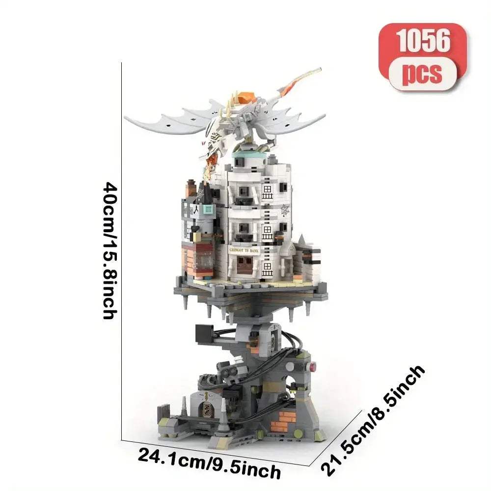 City Street View Building Blocks Set For Modular Home Decor - ToylandEU