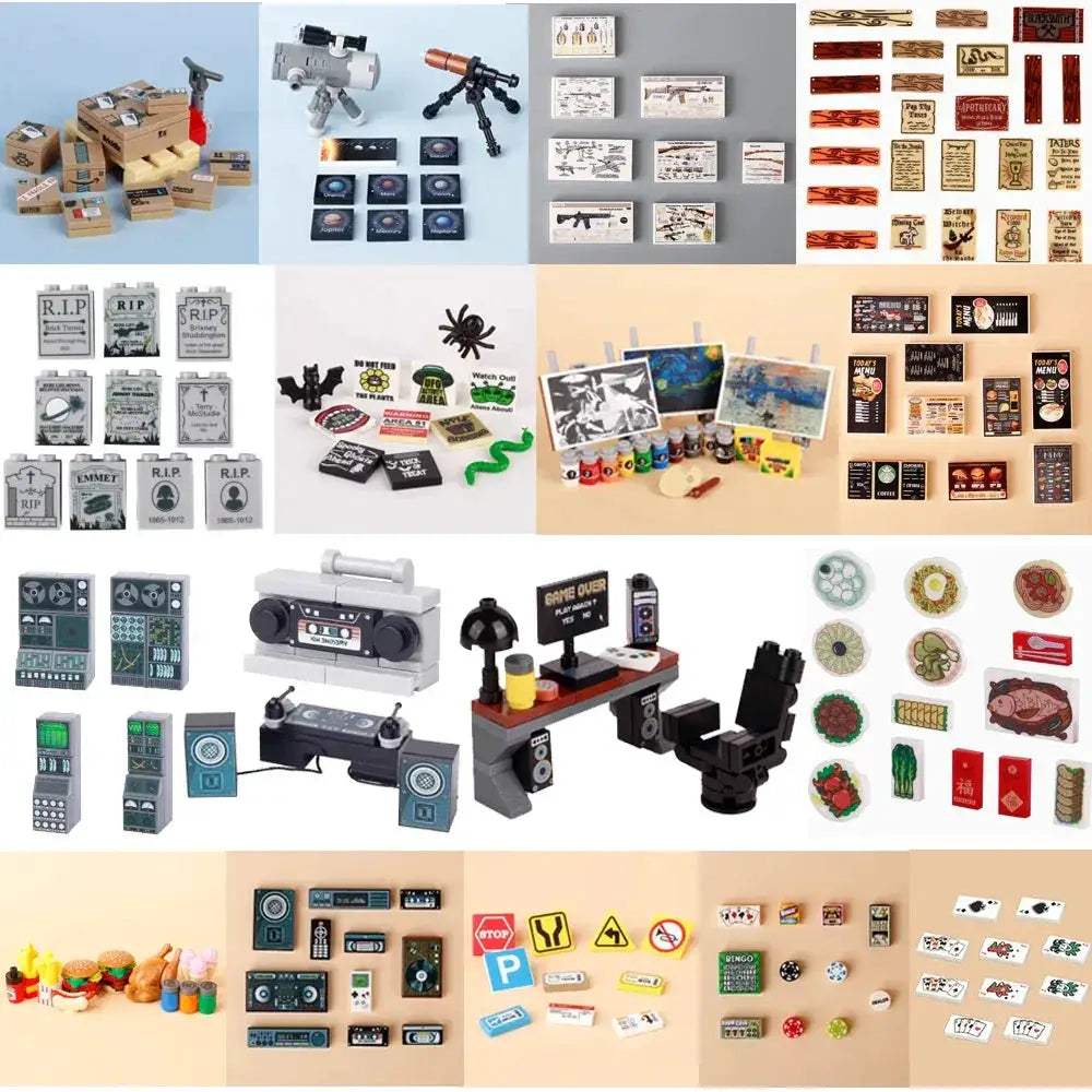 City Street View Lego Compatible Creative Building Block Set - ToylandEU
