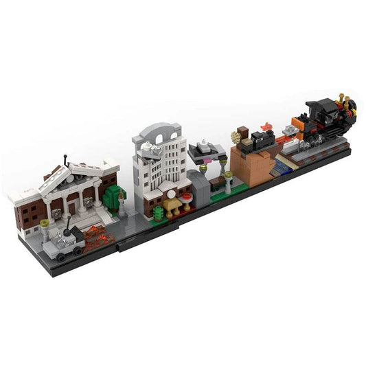 City Street View Old Club Model Back To The Future Kids Toys - ToylandEU