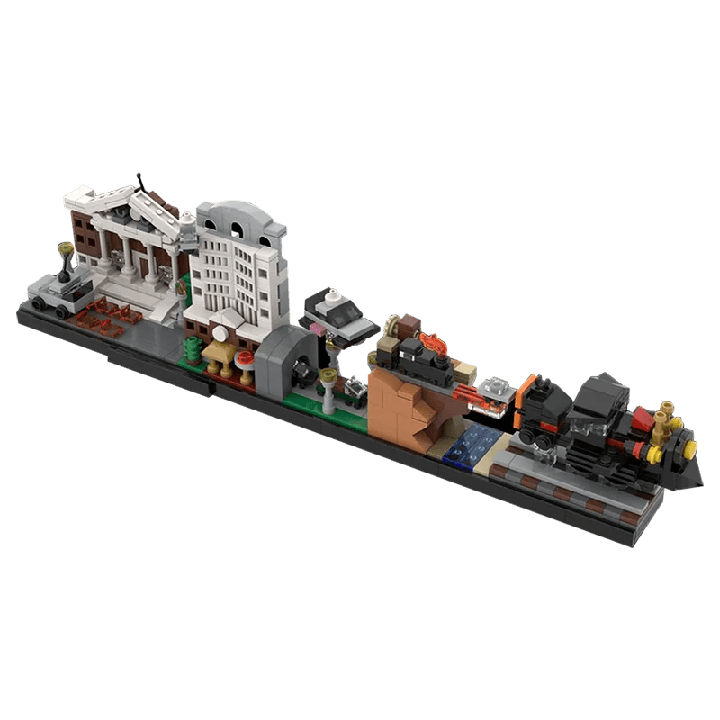 City Street View Old Club Model Back To The Future Kids Toys - ToylandEU