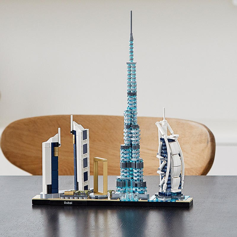 Dubai Architecture Building Blocks Kit - Urban Skyline Model