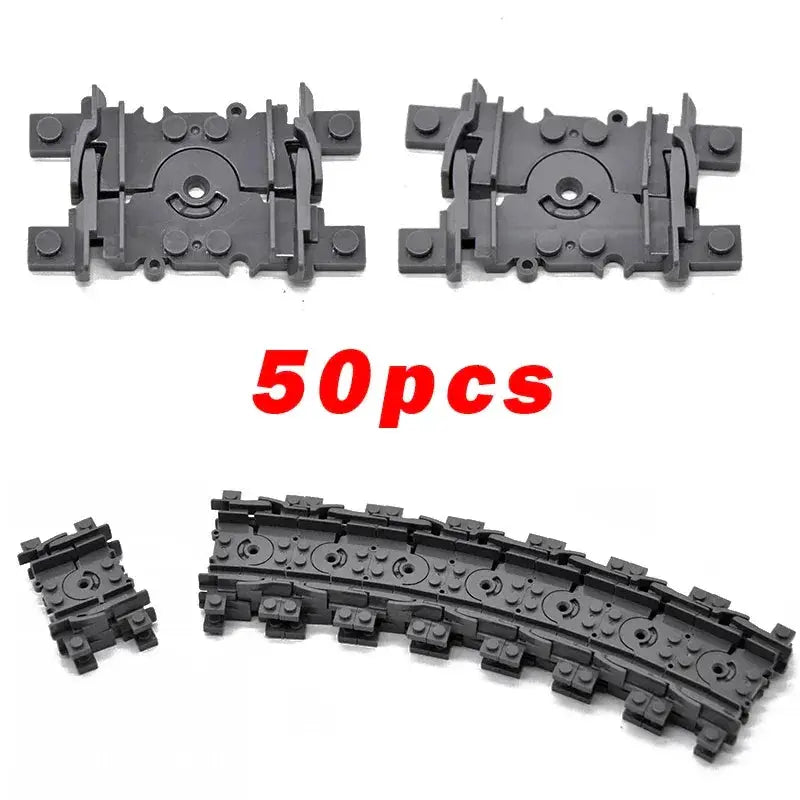 City Train Tracks Flexible Sets For Lego Compatible Bricks - ToylandEU