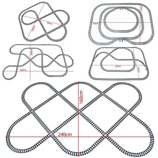  City Train Tracks With Flexible Rails Lego Compatible -  ToylandEU™