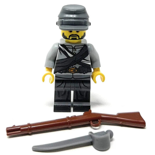  Custom LEGO Minifigure Civil War Confederate Soldier Kit -  ToylandEU™