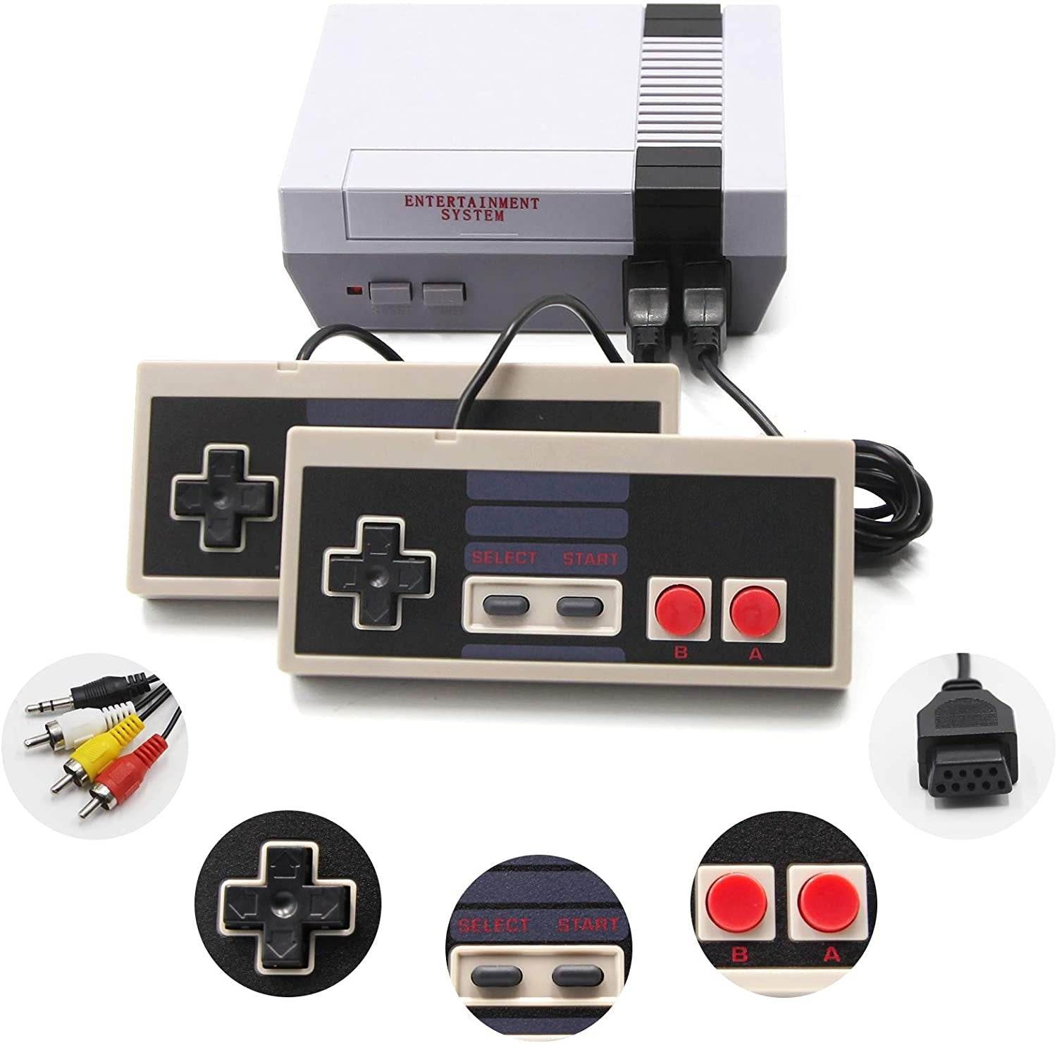 Classic 620 Retro Game Console – Relive the 80s & 90s Gaming Fun! - ToylandEU