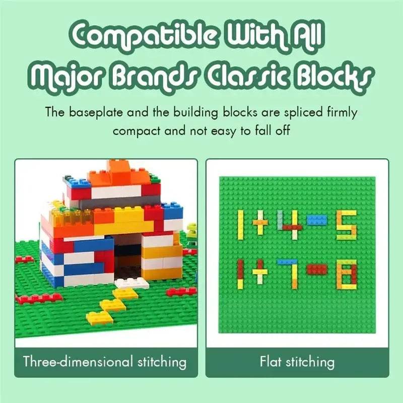 Classic Baseplate 32x32 16x32 16x16 Dots Building Blocks - ToylandEU