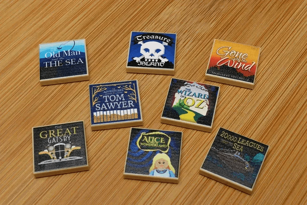 Classic Books Pack (Series 1) made using LEGO parts - ToylandEU