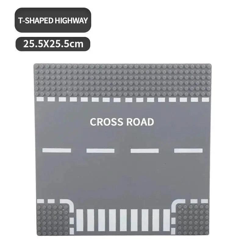  Classic Building Block Base Plate City View Traffic Road -  ToylandEU™