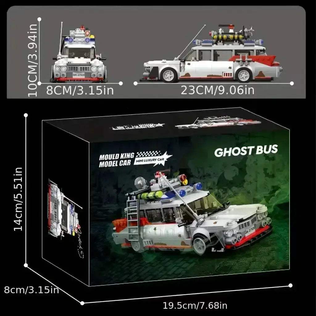 Classic Film Car Model Kit Ghost Theme Premium Gift - ToylandEU