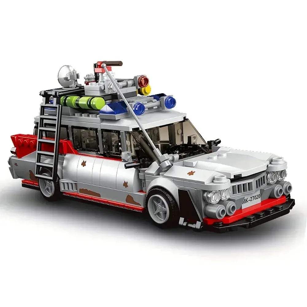 Classic Film Car Model Kit Ghost Theme Premium Gift - ToylandEU