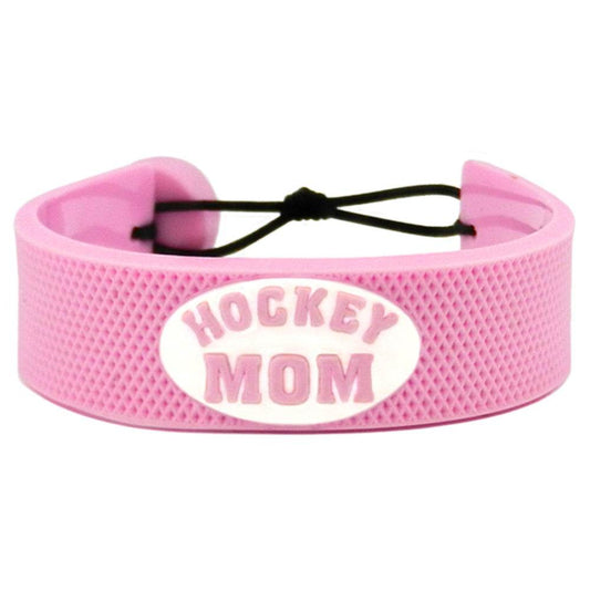 Classic Hockey Pink Leather Bracelet For Moms CO Gift - ToylandEU