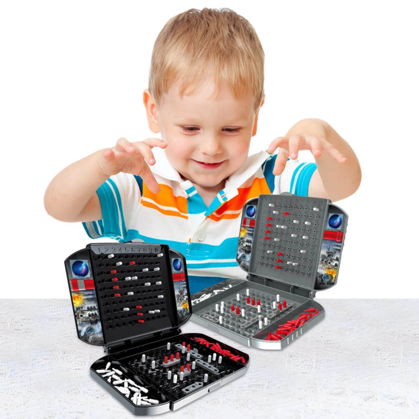 Classic Naval Warfare Board Game - Sea Battle Strategy Game for Kids and Family Fun - ToylandEU