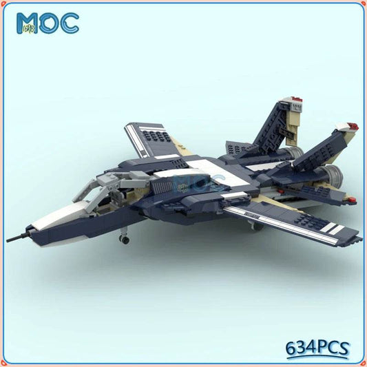 Classic Space MOC Building Blocks F-14 Wing Modifications Building Bricks MOC - ToylandEU