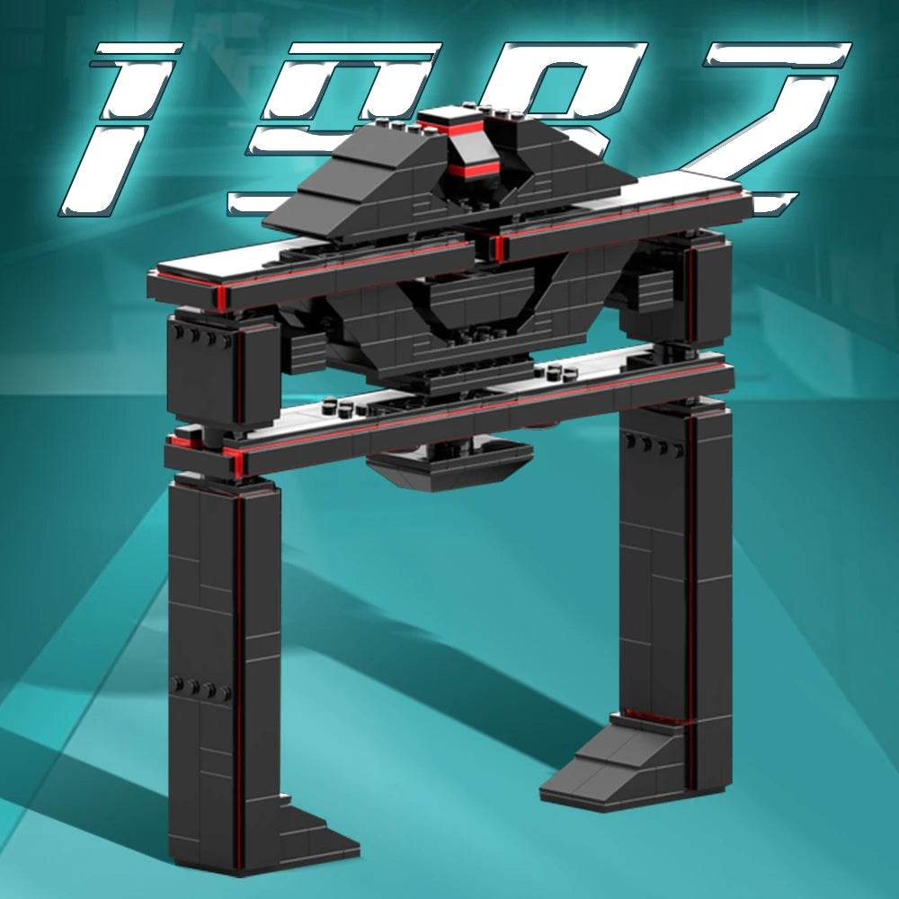 Classic Tron Recognizer Building Blocks 489PCS DIY Model Set - ToylandEU