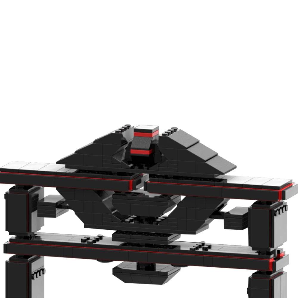 Classic Tron Recognizer Building Blocks 489PCS DIY Model Set - ToylandEU