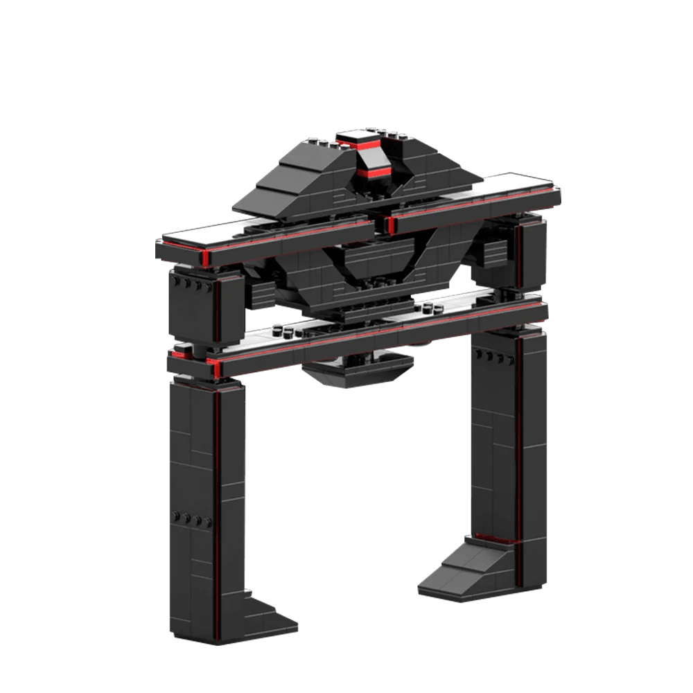 Classic Tron Recognizer Building Blocks 489PCS DIY Model Set - ToylandEU