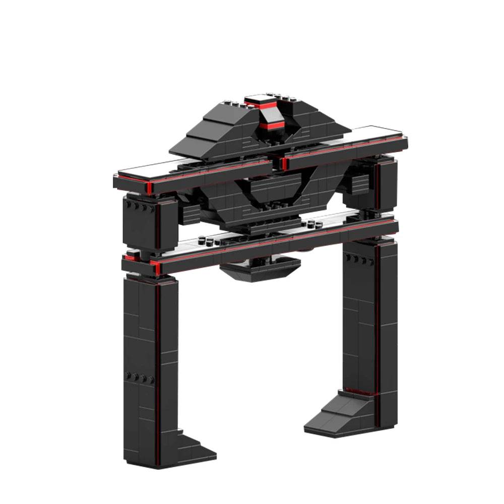 Classic Tron Recognizer Building Blocks 489PCS DIY Model Set - ToylandEU