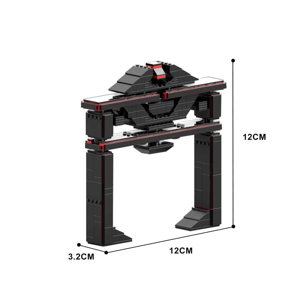 Classic Tron Recognizer Building Blocks 489PCS DIY Model Set - ToylandEU