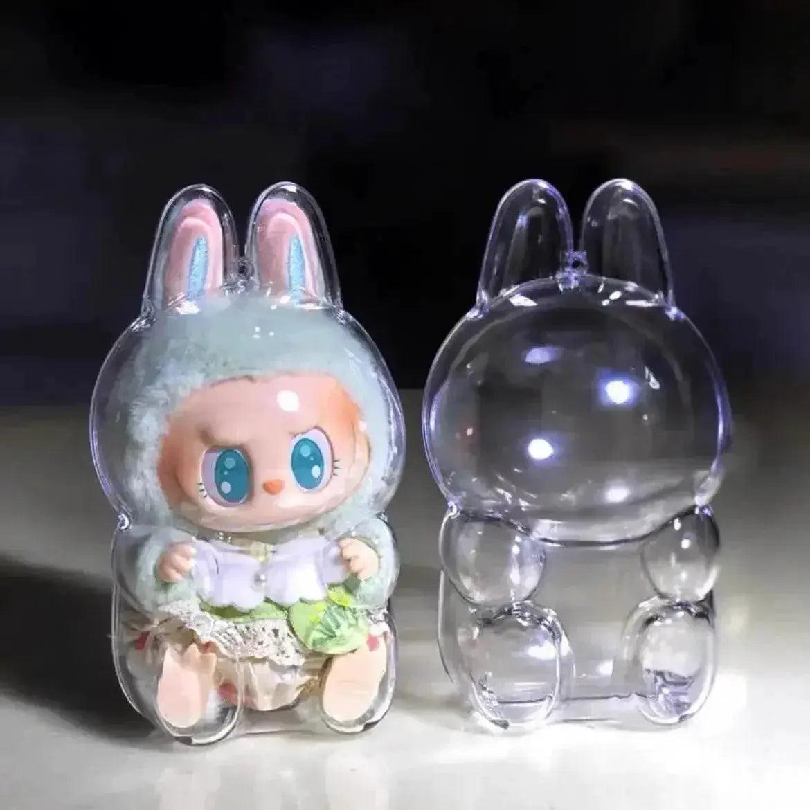  Clear Labubu Dolls 17CM Dust Cover Toyland EU -  ToylandEU™
