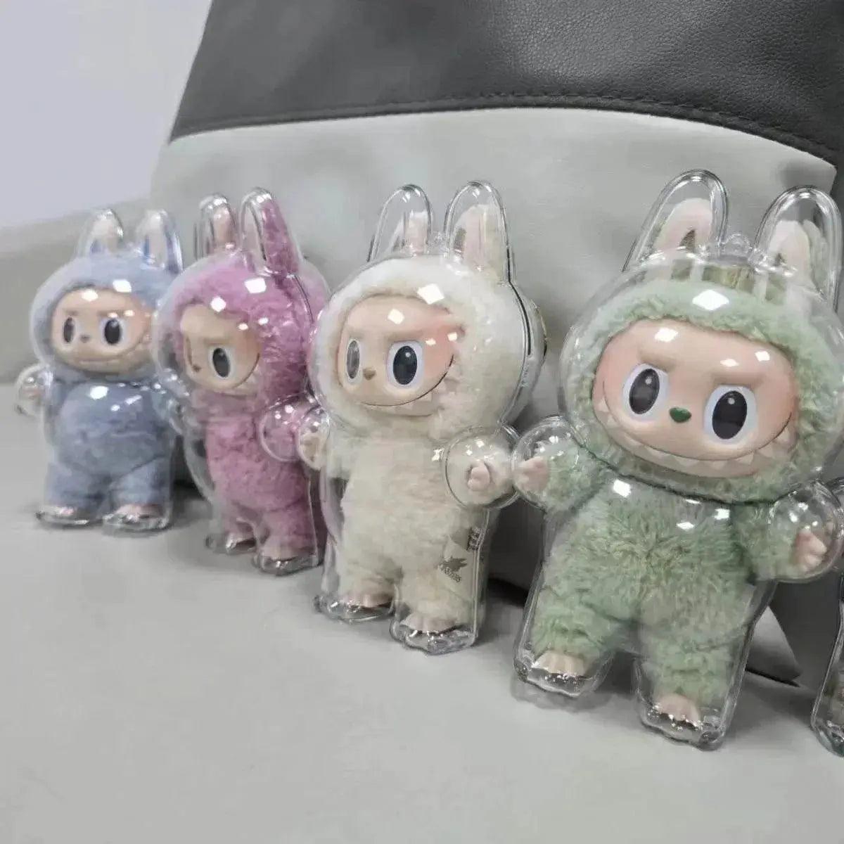  Clear Labubu Dolls 17CM Dust Cover Toyland EU -  ToylandEU™