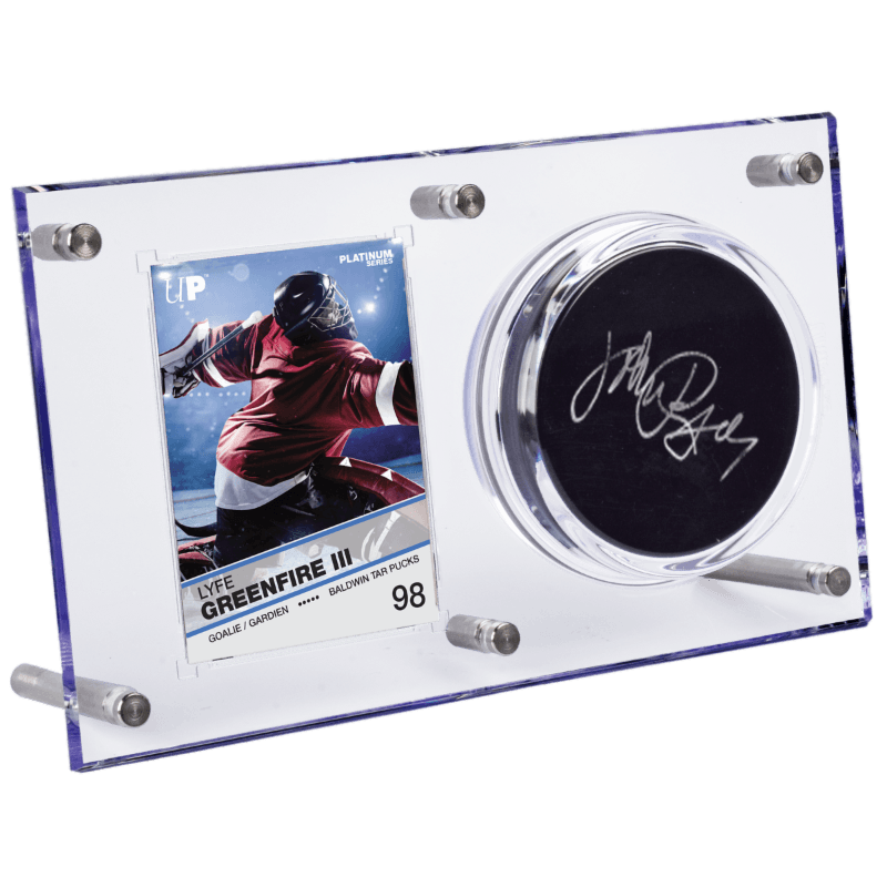 Clear Puck And Card Flip Display 120pt Special Order - ToylandEU