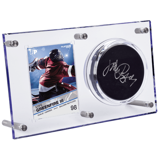 Clear Puck And Card Flip Display 120pt Special Order - ToylandEU