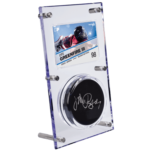 Clear Puck And Card Flip Display 35 Point Special Order - ToylandEU