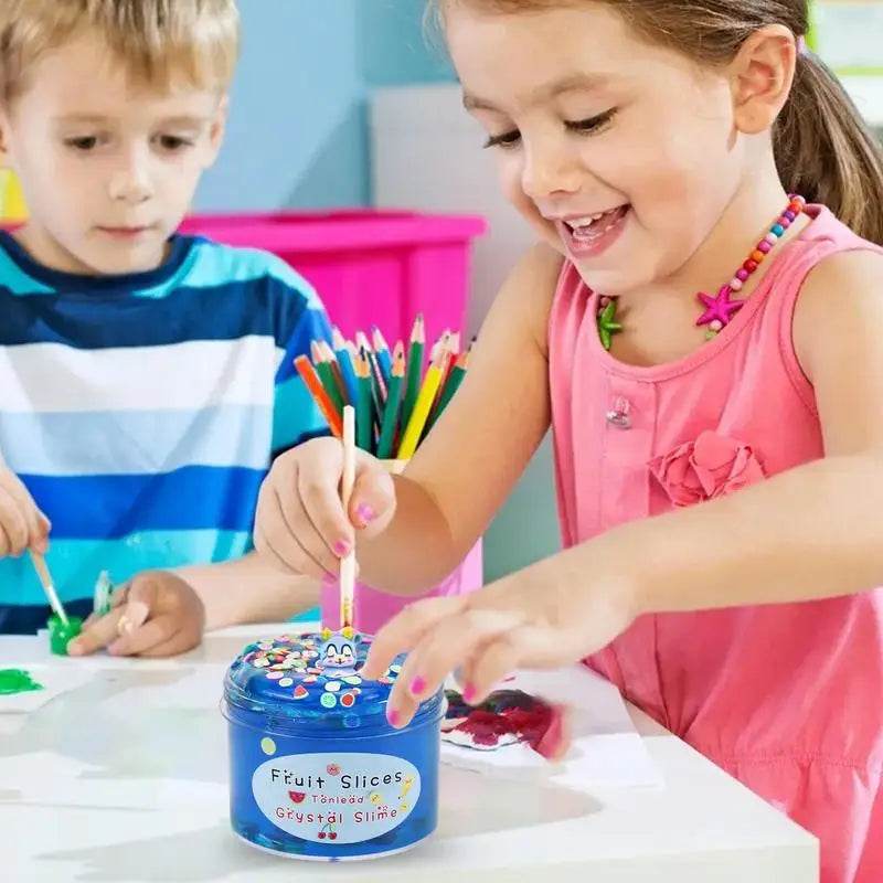 Clear Slime Putty Soft Jelly Texture For Kids And Adults - ToylandEU