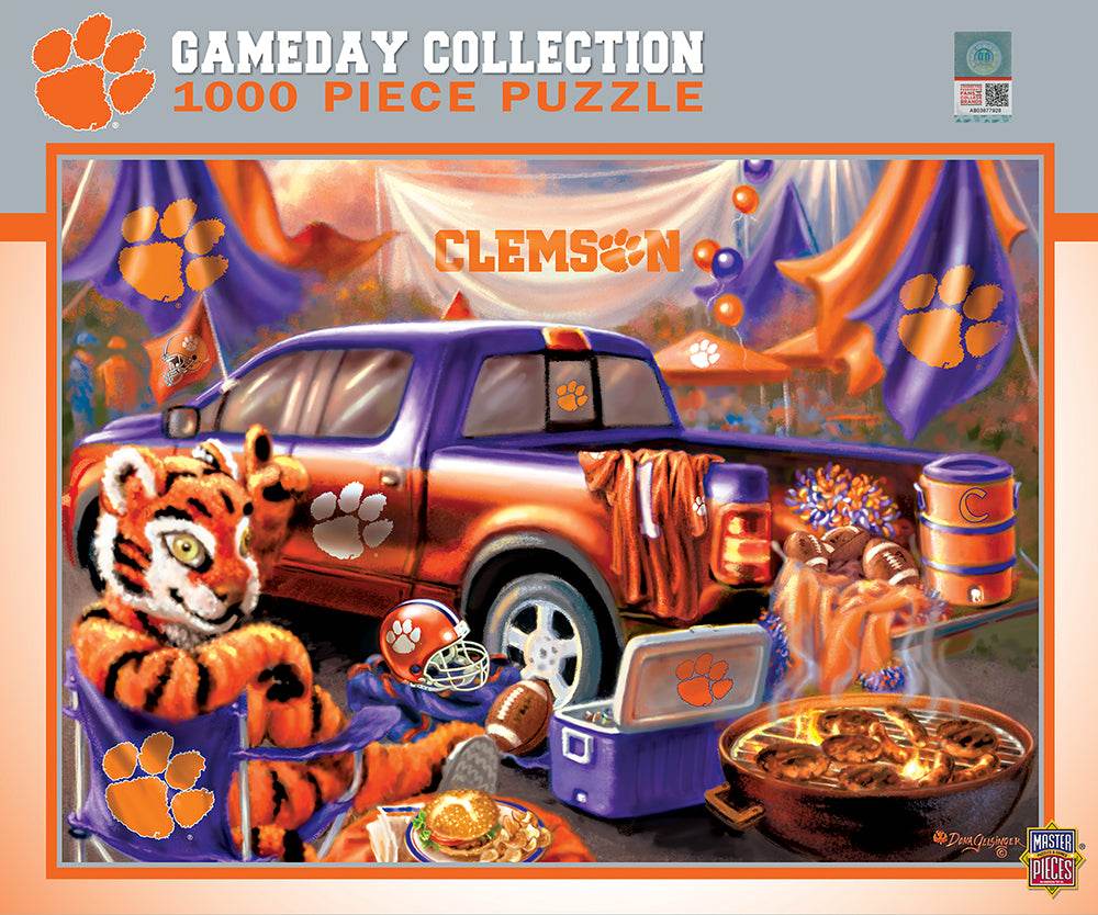 Clemson Tigers 1000 Piece Puzzle Gameday Design Edition - ToylandEU
